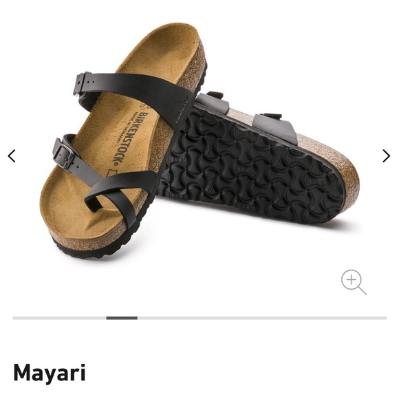 Nayarit Birkenstock Sandals Black - Picture 1 of 5